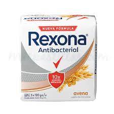 JABON ANTIBA AVENA REXONA X 3 UND*110GR