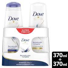 DOVE SH RECON COMPLT SUP X 370ML+AC370ML