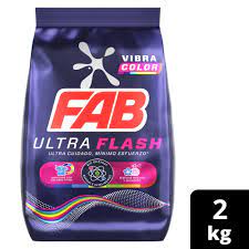 DETERGENTE POLVO ULTRA COLOR FAB*2000 GR