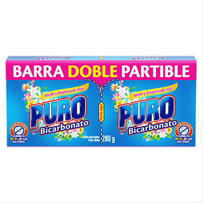 JABON BARRA HORTENCIAS DOBLE PURO*280GR