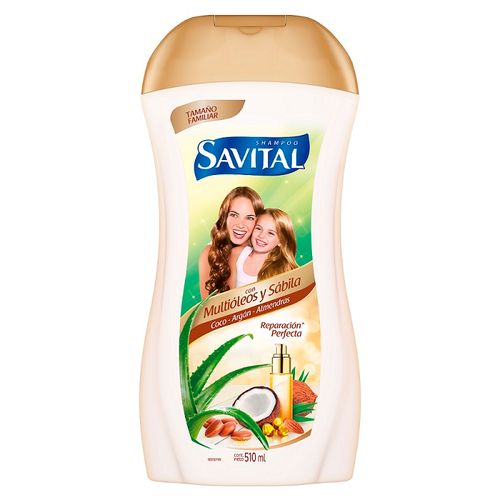SHAMPOO SAVITAL MULTIOLEOS X 510ML