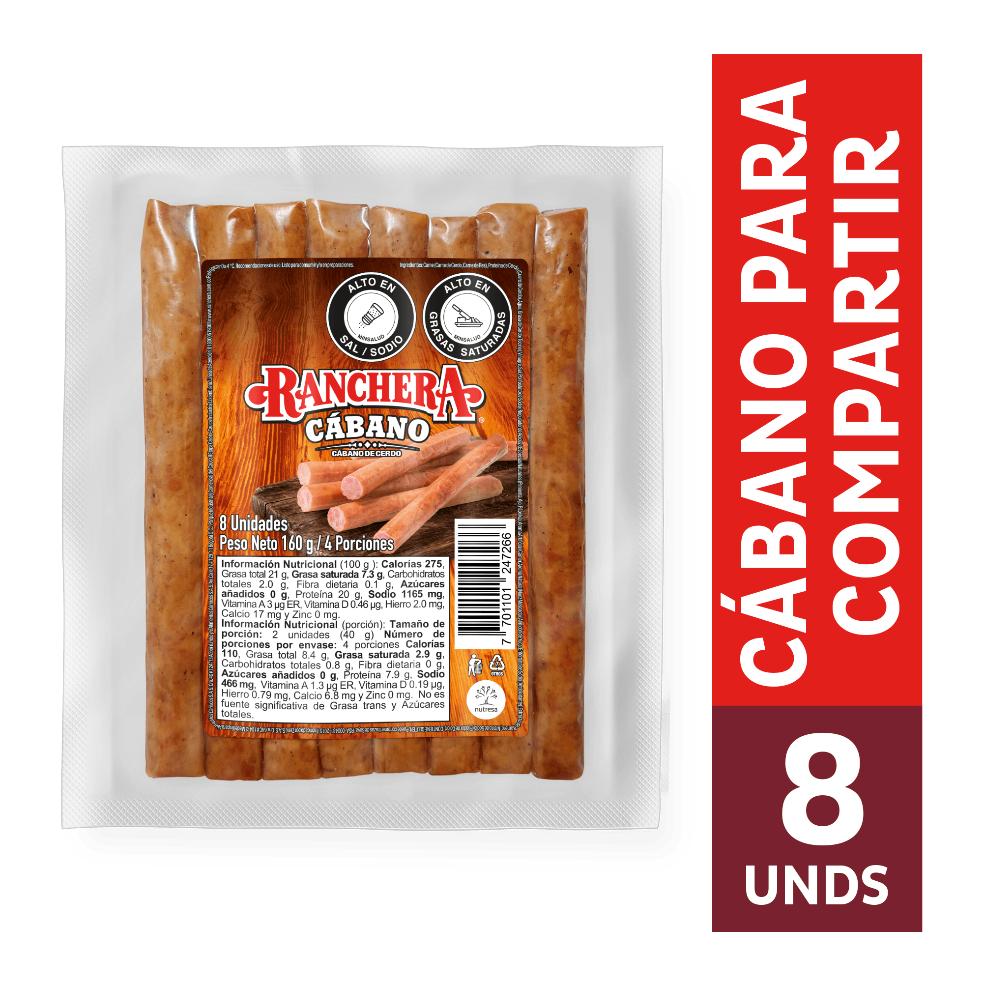 CABANO RANCHERA X 160 GRS