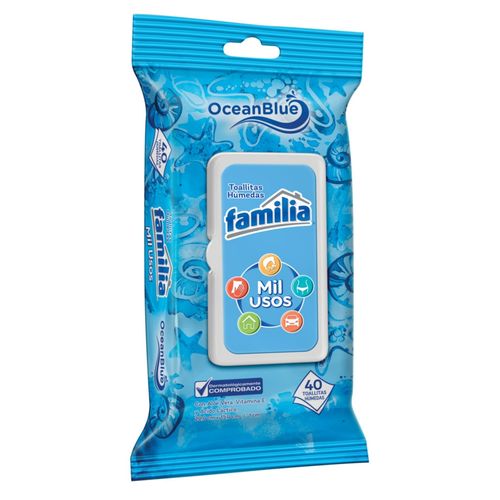 PAÑOS HUMED ACTIVE MIL USOS FAMILIA*40UN
