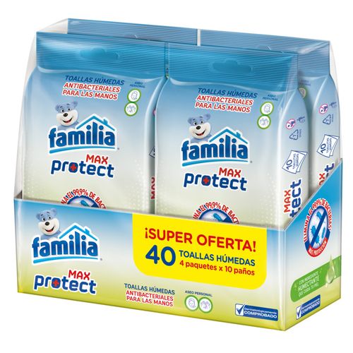 PAÑOS HUMEDOS FAMILIA ANTBA $ ESP