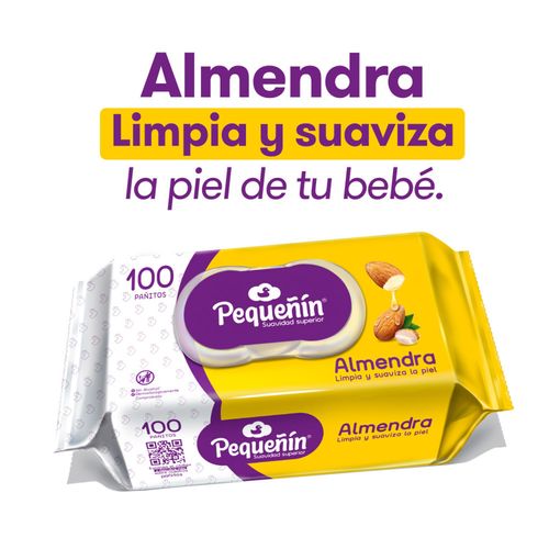 PANI HUMEDOS PEQUENIN ALMENDRA X 100 UND
