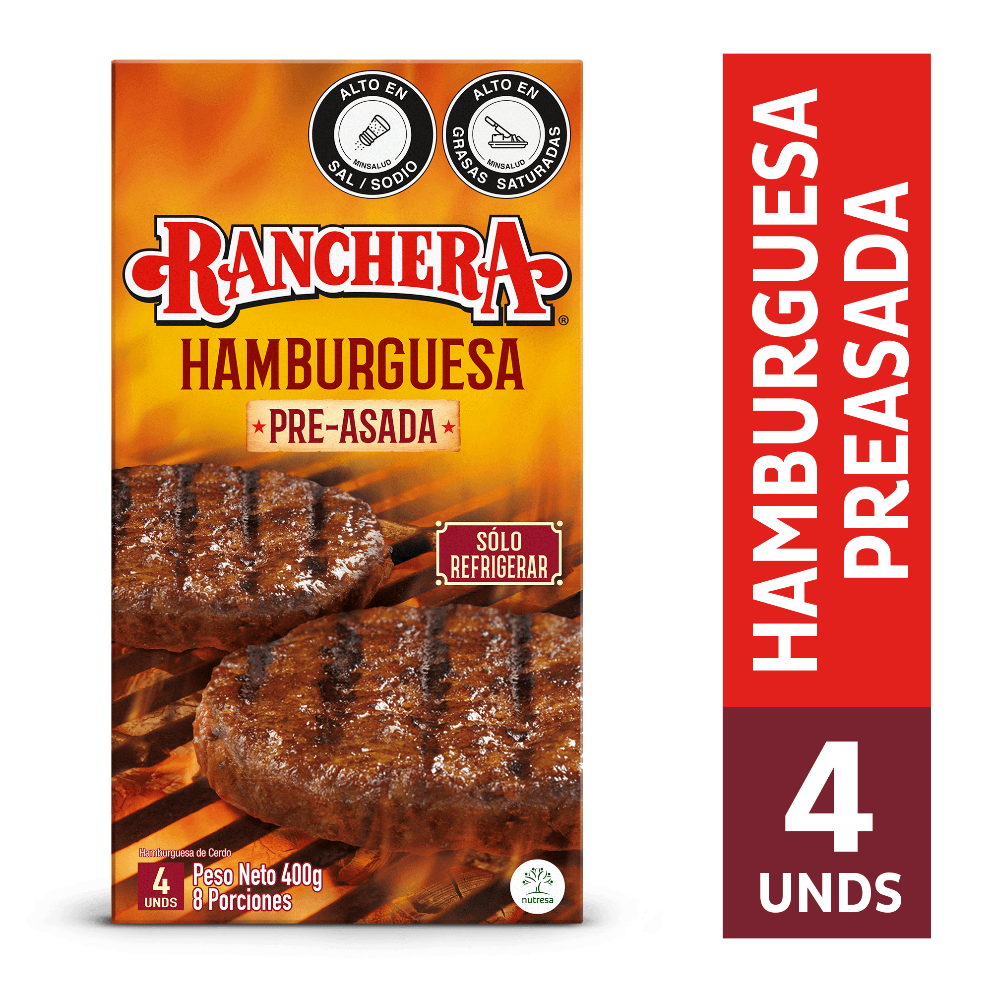 HAMBURGUESA RANCHERA x 400GR