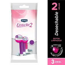 MAQUINA SCHICK EXACTA PIEL DELICADA*3UND