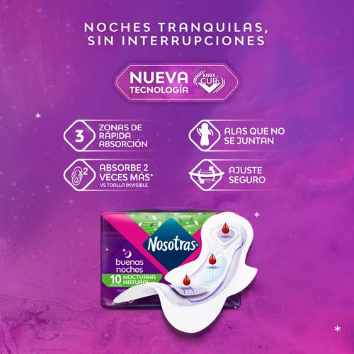 T. HIGIENICA NATURAL BUENAS NOCHES*10UND