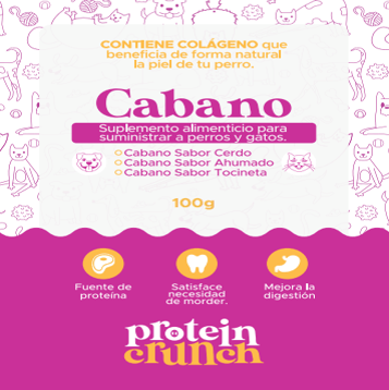 CABANO PROTEIN CRUNCH X 100 GR