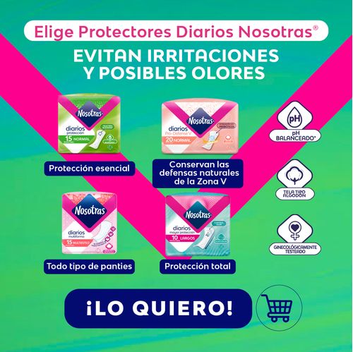 NOSOTRAS DIARIOS LARGOS  x 80U