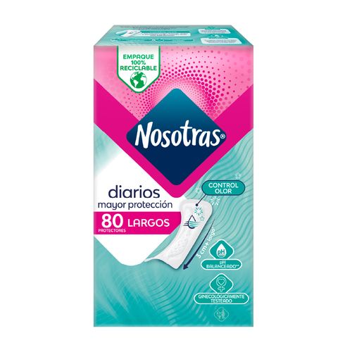 NOSOTRAS DIARIOS LARGOS  x 80U