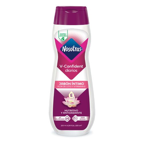 JABON INTIMO NOSOTRAS VCONFIDENTx200ML