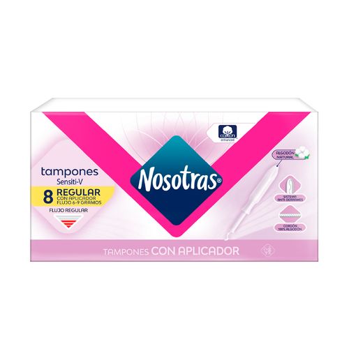 TAMPON NOSOTRAS APLIC REGULAR SENS*8