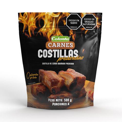 COSTILLA DE CERDO COLANTA *500GR