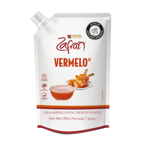 SALSA VERMELO AGRIDULCE ZAFRAN  X 200 GR