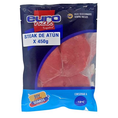 STEAK DE ATUN EUROMAX X 450 GR