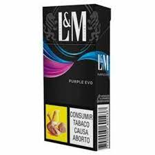 CIGARRILLOS L&M PURPLE EVO BOX *10UND