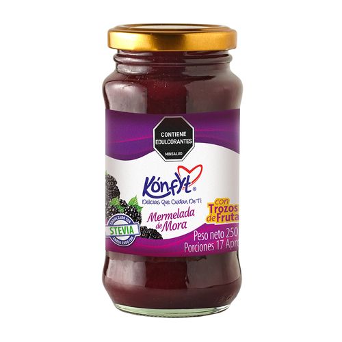 MERMELADA DE MORA KONFYT  x 250GR