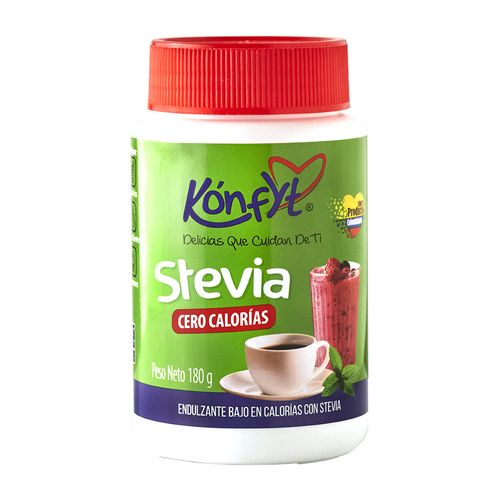 ENDULZANTE STEVIA KONFYT*180GR
