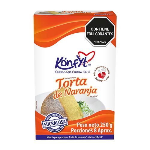 MEZCLA DE TORTA NARANJA KONFYT x 250GR