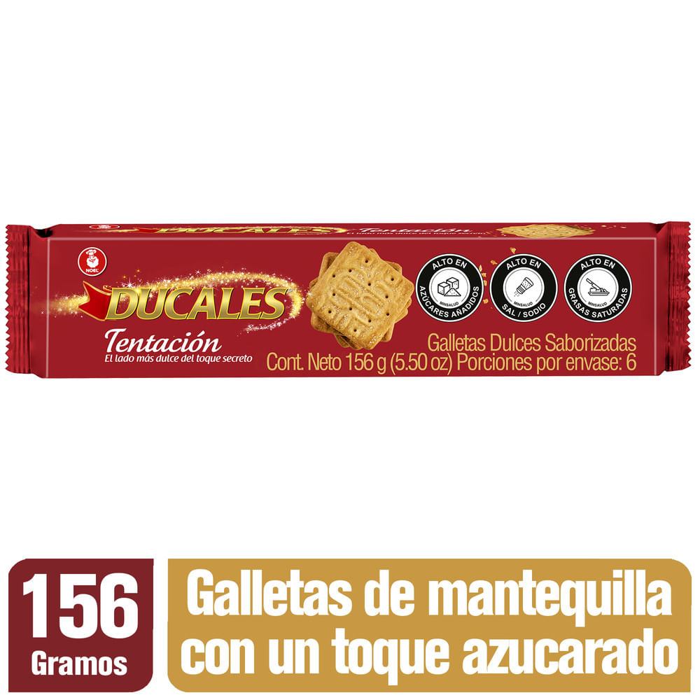 DUCALES TENTACION TACO x 156GR