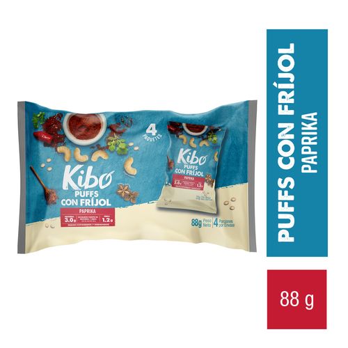 PUFFS KIBO DE FRIJOL PAPRIKA 4UND*88GR