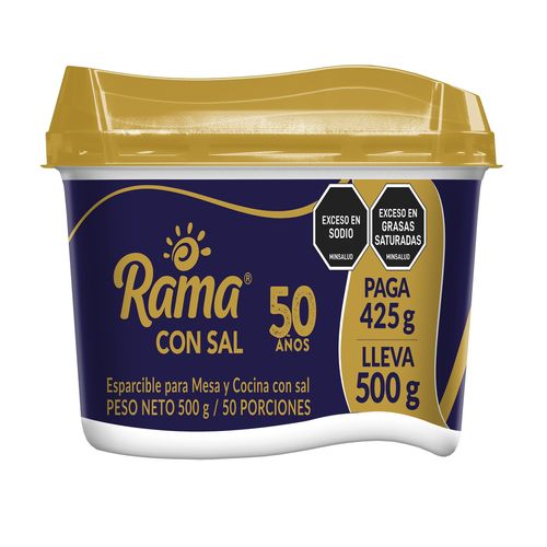 MARGARINA CON SAL RAMA OFR PG425 LL500GR