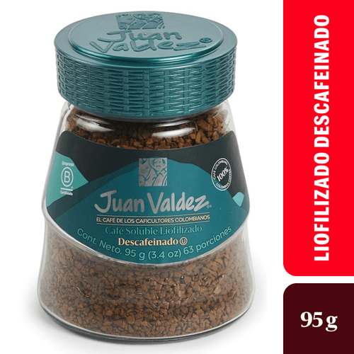 CAFE LIOFILIZADO DESCAFEINADO  x  95 GR
