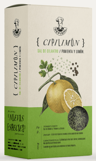 SAL CILANTRO PIMIENTA LIMON REFISAL*100G