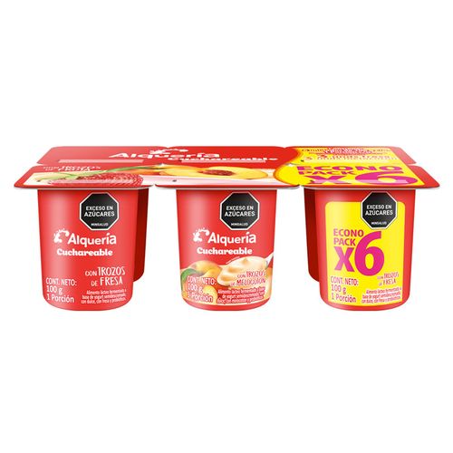 YOGURT CUCHAREABLE ALQUERIA*6UND*100GR