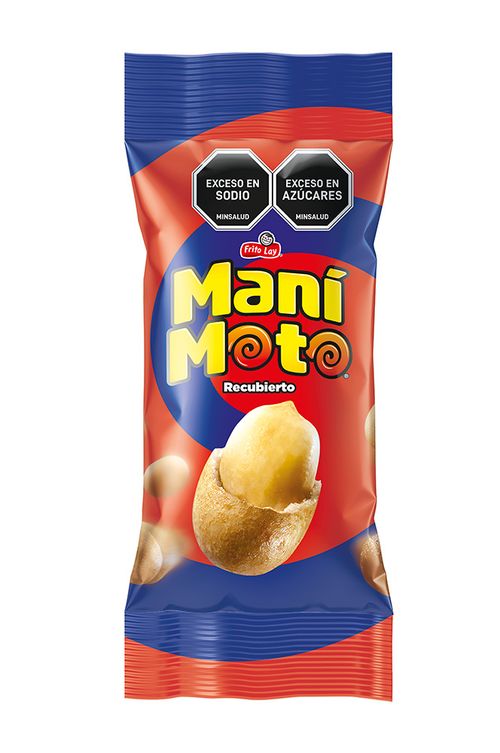 PASABOCAS MANI MOTO NATURAL X 44 GR