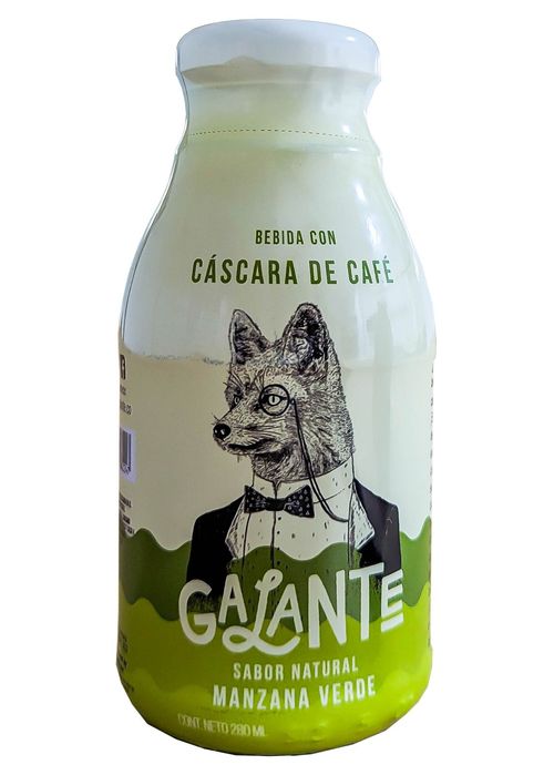 BEBID CASCARA CAFE NAT MANZ VERDE *280ML
