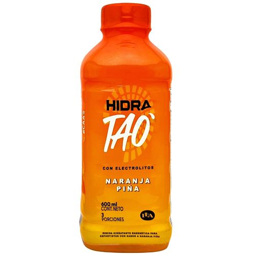 BEBIDA HIDRATANTE NARANJA PINA TAO*600ML