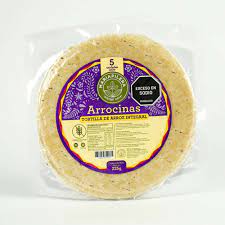 TORTILLA DE ARROZ INTEGRAL*5UND*225GR