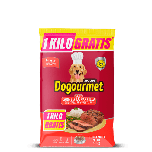 DOGOURMET ADULT CARN PARRILL 1KL GRT*9KG