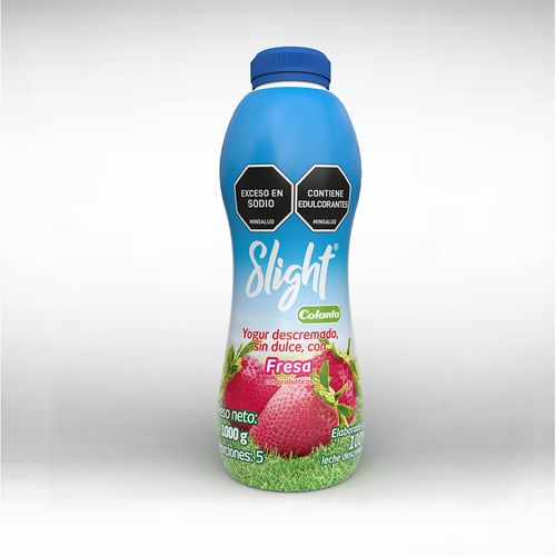 YOGUR SLIGHT FRESA TARRO COLANTA*1000GR