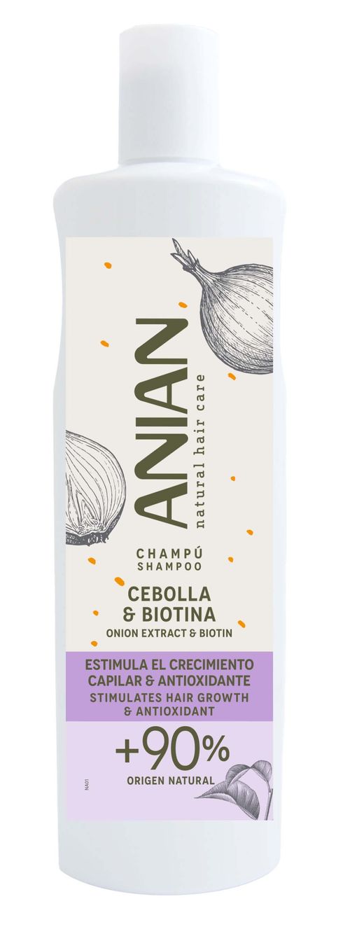 CHAMPU DE CEBOLLA & BIOTINA ANIAN*400ML