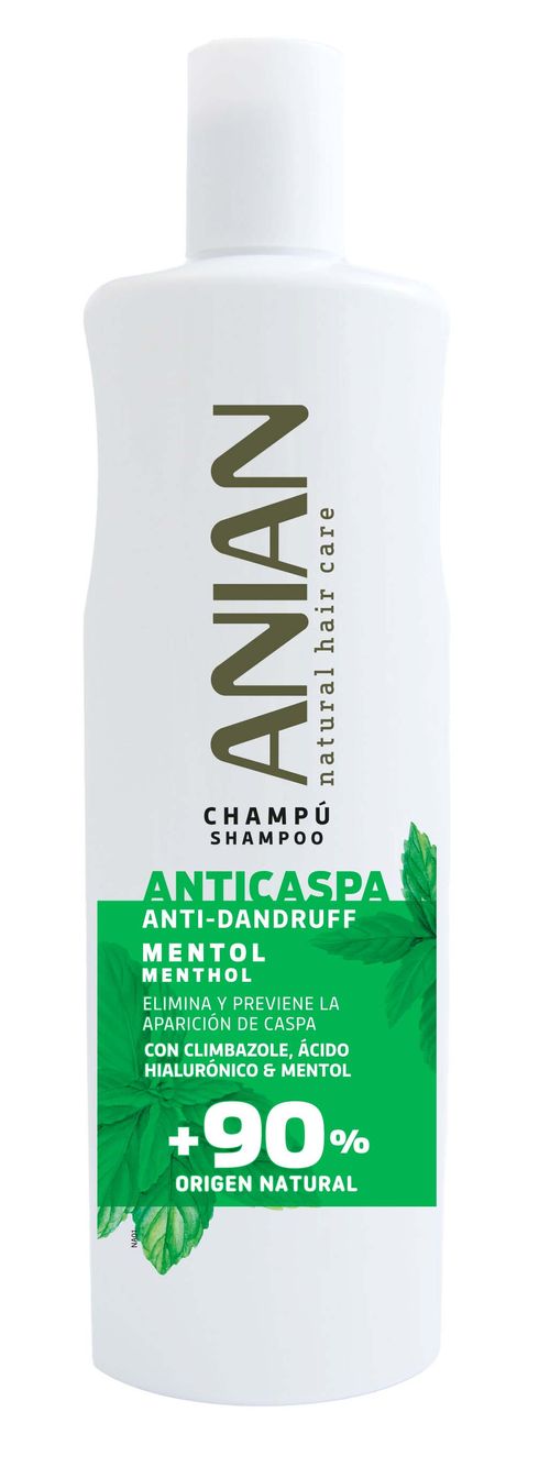 CHAMPU ANTICASPA MENTOL ANIAN*400ML