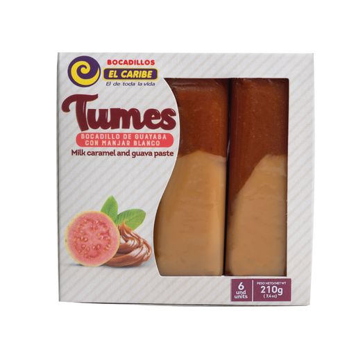 BOCADILLO TUMES  x 6 UND 210GR