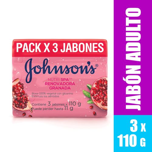 JABON JOHNSON RENOVADORA GRANADA*3UND
