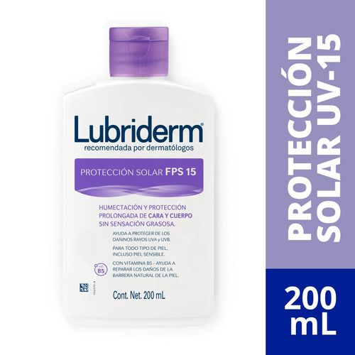 CREMA MANOS LUBRIDERM UV  x 200ML