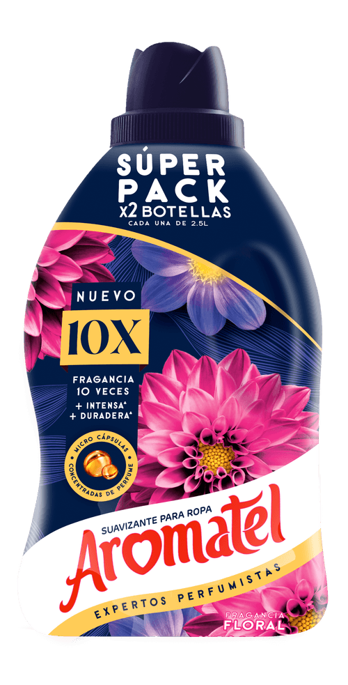 SUAVIZANT 10X FLORAL  AROMATEL*2U*2500ML