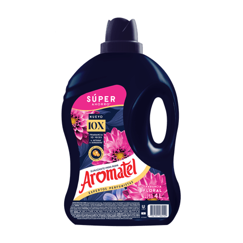 SUAVIZANTE 10X FLORAL AROMATEL X 4000ML