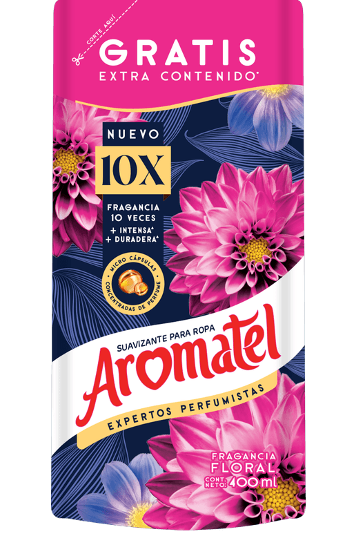 SUAVIZ 10X FLORAL DOYPACK AROMATEL*400ML