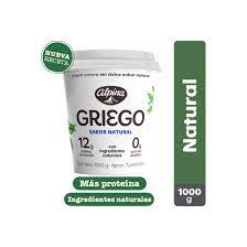 YOGURT GRIEGO VAINILLA ALPINA X 1000 GR