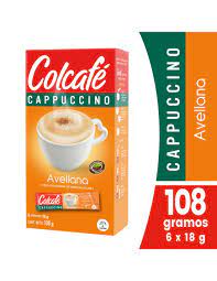 CAPPUCCINO AVELLANA COLCAFE X 108 GR