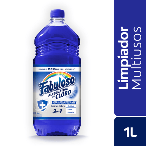 LIMPIAPISOS ALTERNAT CLORO FABULOSO*1 LT