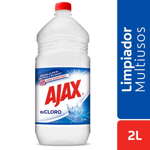 LIMPIAPISOS BICLORO AJAX*2000ML