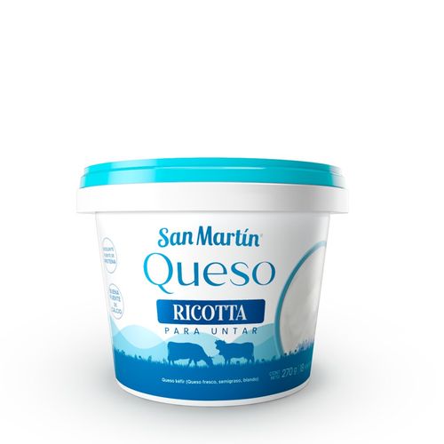 QUESO RICOTA SAN MARTIN PARA UNTAR 270GR