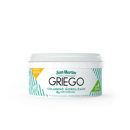 YOG GRIEGO SAN MARTIN COLAGENO 220GR